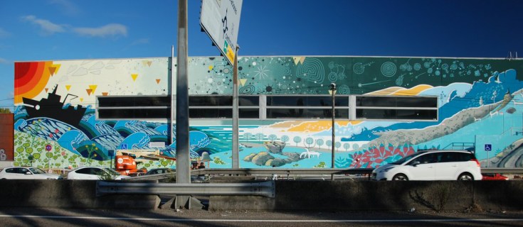 mural entero carretera